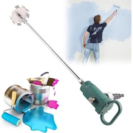 Agitador mezclador de pintura neumático, agitador de recubrimiento profesional for mezcla eficiente de pintura, tinte e hidrosol, potente máquina agitadora de pintura