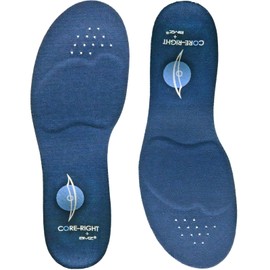 Corelite Training Insole, Legs Effect, Diet, Standing Work, Shock Absorption, Insole, Arch Support, blue