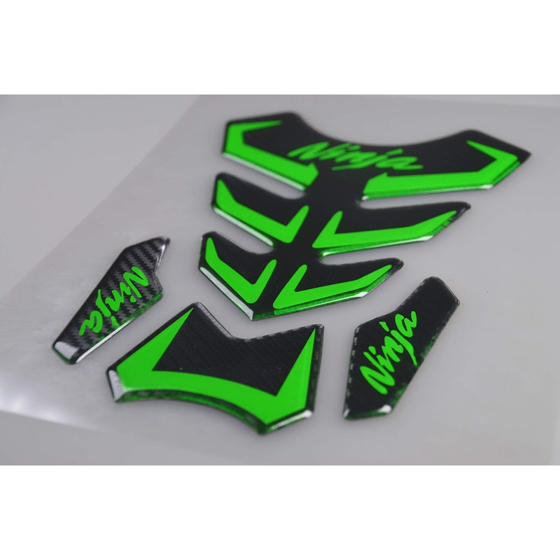 5D Real Carbon Fiber, Motorcycle Decal Vinyl Tank Protector, Fuel