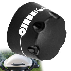 BianXiao 60065 Gas Control Knob Replacment Part - 2-3/8" in Diameter Compatible with Weber Gas Grill Q100 Q120 Q 1000 Q 1200 516001 516002 516501