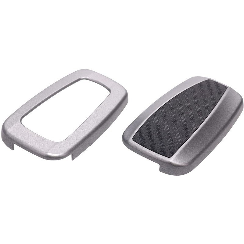 Carmate DZ570 Car Key Cover, Carbon-tone & Gun Metal