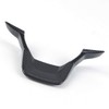 RUIHE 2pc Carbon Fiber Folor Steering Wheel Cover Trim Fit