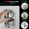 Handheld Shower Head Holder - 5 Positions Adjustable + 90°