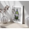 Lithobee - Peroni Bottle Splatter - Printed Wall Art Design