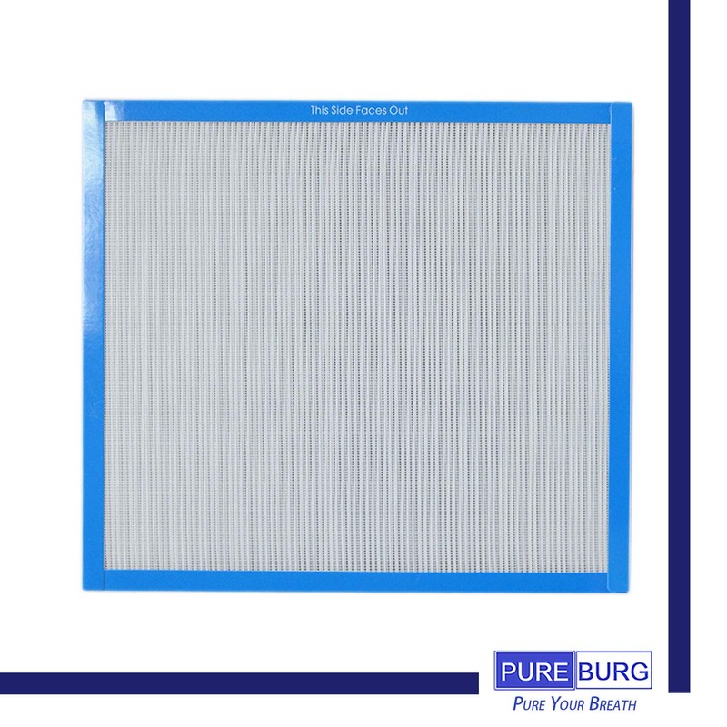 PUREBURG 2-Pack Replacement True HEPA Air Filter Compatible with HoMedics