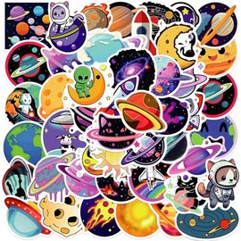 Animal Planet Stickers for Laptop(50 Pcs),Gift for Kids Teens Adults Girl,Planet Waterproof Stickers for Water Bottle,Vinyl Stickers for Scrapbook,Journal,Dairy,Skateboard