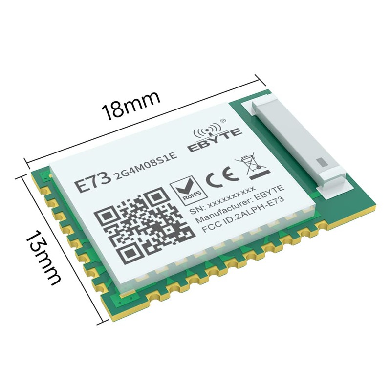 NRF52833 RF Wireless Module BLE5.1 BLE Mesh Thread Zigbee 2.4GHz