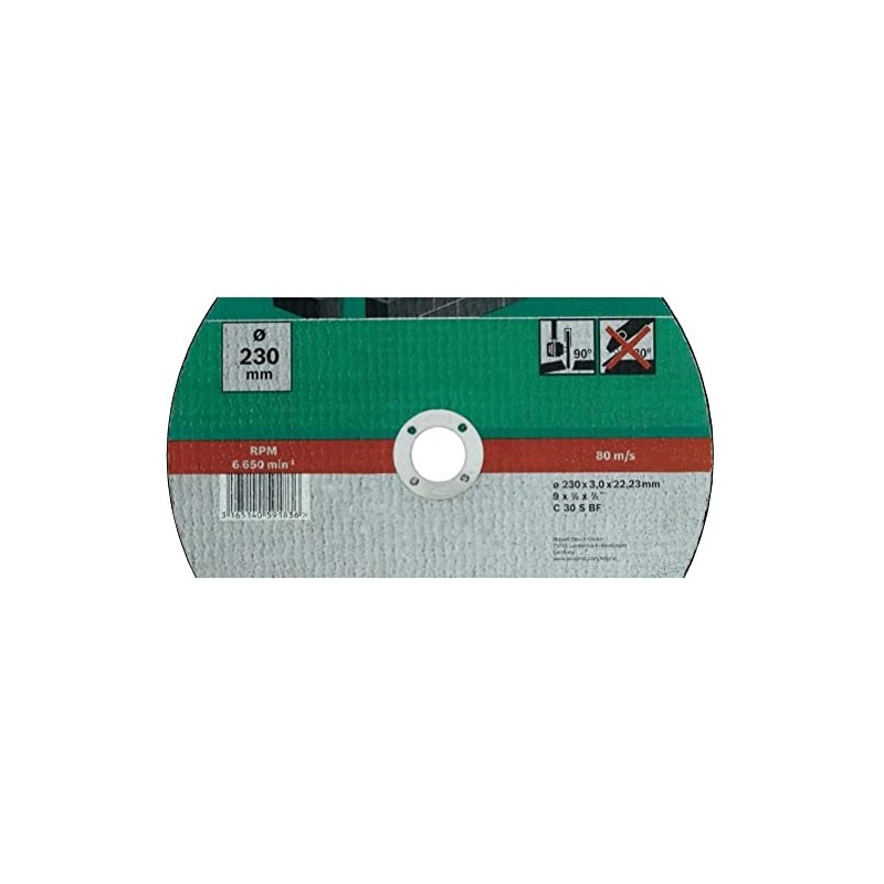 Bosch 2609256331 Straight Cutting Disc