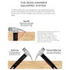 Boss Hammer 18 oz. Premium 4340 Steel Rip Claw Hammer