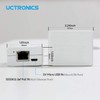 UCTRONICS for Raspberry Pi Zero Ethernet and Power, Micro USB