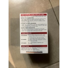 Creme NEW L'Oreal Paris Revitalift Mcro Hyaluronic Acid Plumping Cream - 1.7oz