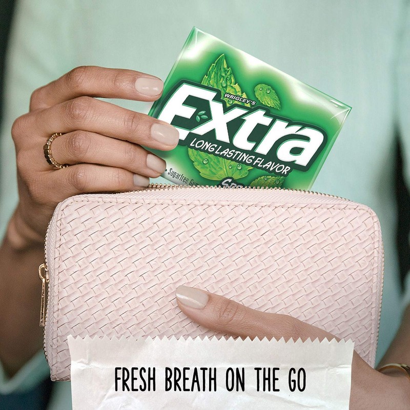 Extra Sugar Free Chewing Gum 15 Count Refreshing Flavor for