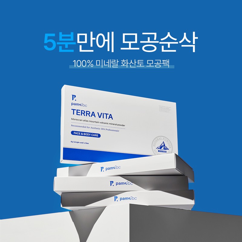 Palms Terravita volcanic soil pore pack 4g / 팜스 테라비타