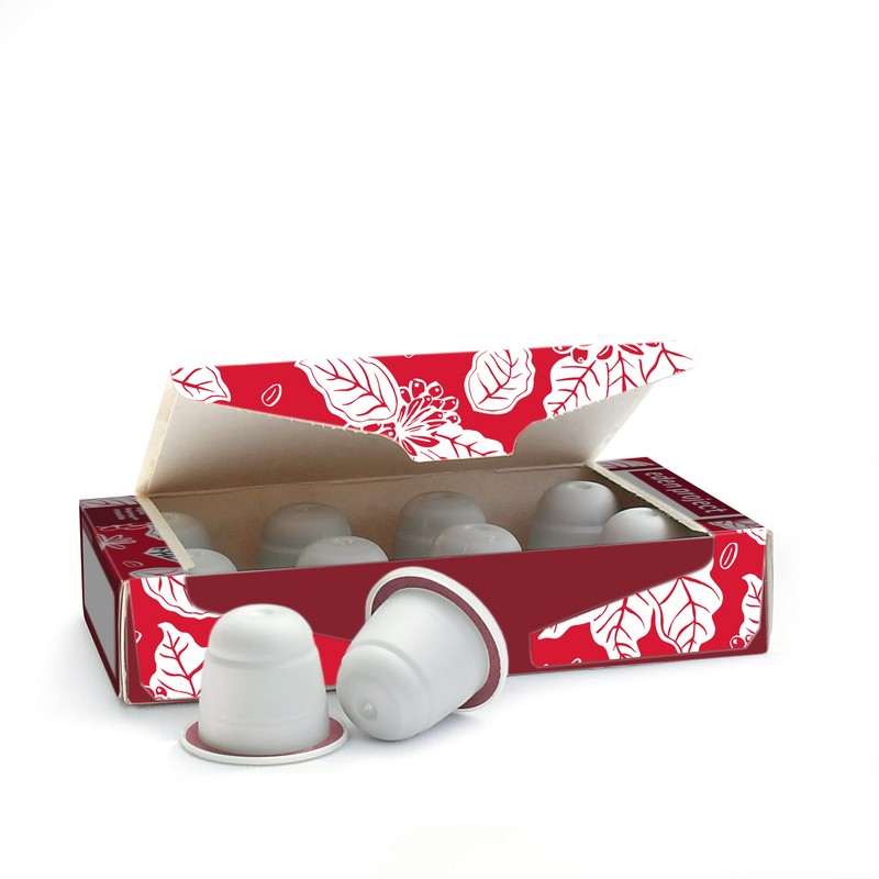 THE EDEN PROJECT Plastic Free Nespresso Compatible Coffee Capsules Costa