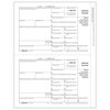 ComplyRight 1099-INT 4-Part Tax Form Set with Envelopes, Pack of