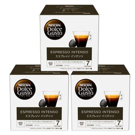 Nescafe Dolce Gusto Exclusive Capsule, Espresso Intenso 16 Pages x 3 Boxes [Regular Coffee]