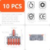 10 piezas Conectores Eléctricos, 1 Entrada y 5 Salida, Conectores