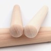 4 Pcs Wooden Food Grinding Rod Natural Wood Muddler Cocktail