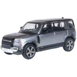 Oxford Diecast 76ND110X002 Land Rover Defender 110X Eiger Grey