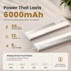 EZVALO 12inch Under Cabinet Lighting Wireless, Wide Even Glow, 6000mAh