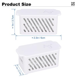 Silver Ion Module for Roborock S7maxv Ultra / S7 Pro Ultra/Q Revo / S8+/S8/S8 Pro Ultra /S8 Plus/G10S Pro / P10 /G10S Pure G20 Vacuum Cleaner - Replacement Accessories Parts - 2Pcs