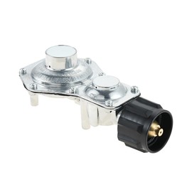 Hicello Two-Stage Propane Regulator with QCC-1/Type 1 & 3/8" Female NPT- Compatible with RV, Generator, Camp Stove, Gas Grill, Heater | RV Propane Regulator Fits All 5-40LB Propane Tanks