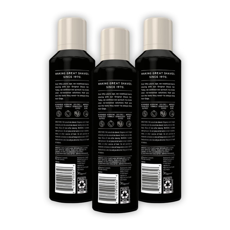 Edge Shave Gel for Men, Cedarwood & Shea Butter, 7oz
