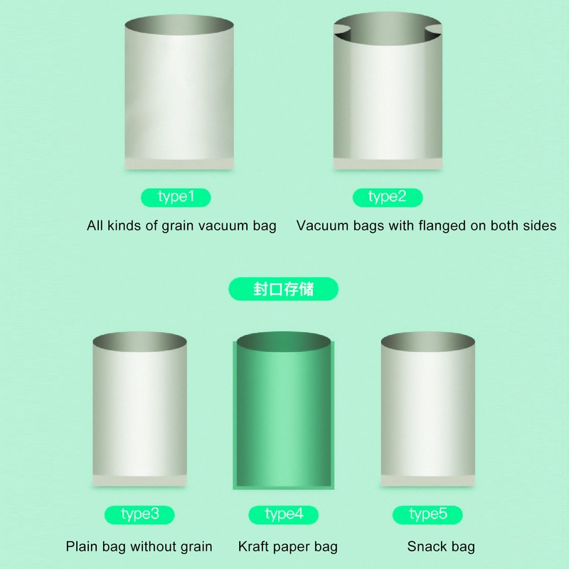 Vacuum Sealing Machine for Food Kicthen Plastic Bags Small Household