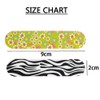20 Pieces Colorful Mini Nail Files Double Sided Nail Buffer