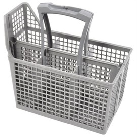 John Lewis JLDWS1202 JLDWS1204 JLDWW1203 Dishwasher Cutlery Basket Cage & Handle (6 Compartments, Handle & Lid)