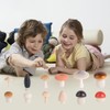 Wooden Mushroom Picking Toys Simulation Mushroom Picking Game Educational Toys