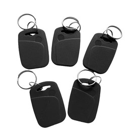 10PCS Dual Frequency RFID Composite Cards 13.56Mhz 1K UID and T5577 125 kHz ID Key Tag Readable Writable Rewrite for Copy Clone Backup (Black)