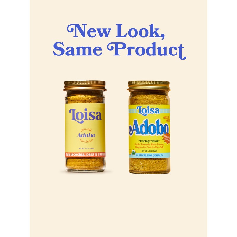 Loisa Adobo Seasoning, USDA Organic, Non-GMO, No-MSG, No Preservatives, No