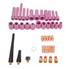 46pcs/set WP-9/20/25 Series TIG Welding Torch Consumables Accessories
