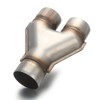LCGP 3 Inch Inlet Y Pipe, LCGP Universal Stainless Steel