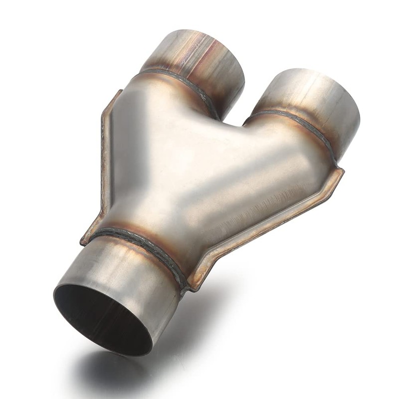 LCGP 3 Inch Inlet Y Pipe, LCGP Universal Stainless Steel