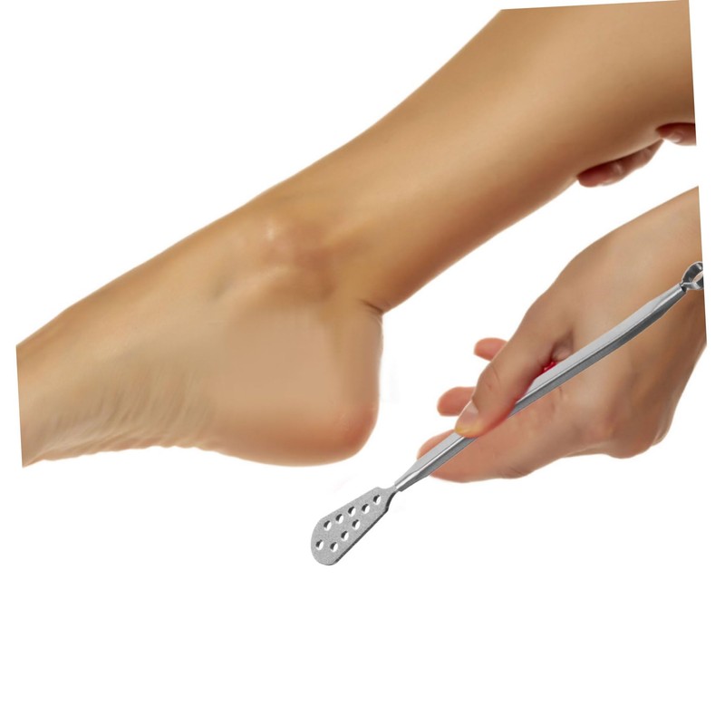 Ipetboom Portable Stainless Steel Foot Scrubber with Dual Head Design