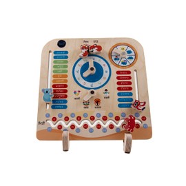 Punjabi Language Learning Clock and Calendar | Learn Punjabi by setting the Day, Date, Time, Weather and Season as a family | The perfect family activity | Classroom activity (English Months)
