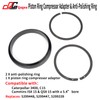 Qagea Piston Ring Compressor Adapter & Anti-Polishing Ring Fit for