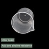 YOKIVE 2 Pcs Plastic Beaker, Laboratory Use | Liquid Measuring