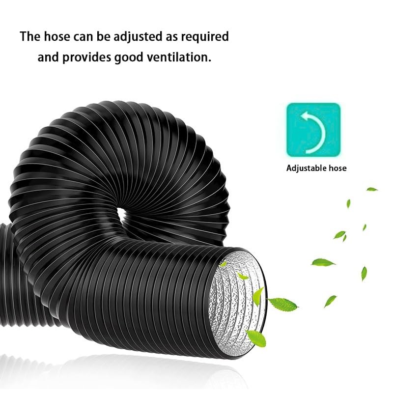 XIKUA 150mm Aluminium-Plastic Composite Flexible Ventilation Duct Hose