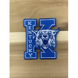 UK KENTUCKY WILDCATS EMBROIDERED IRON ON PATCH 3.5” X 3.5”