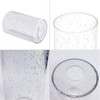 ECUDIS 2 Pack Bubble Glasses Light Shade Cylinder Lamp Shade
