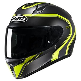 HJC C10 ELIE Full Face Motorcycle Helmet with HJ-34P Pin-lock Shield, DOT Approved (MC3HSF, XX-Large)
