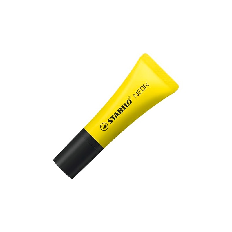 STABILO Neon Marcatextos - Resaltador Neon con 4 Pzas
