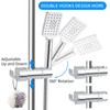 Joyoldelf Universal Hand Shower Holder, Adjustable Shower Holder, 360° Rotatable