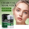 Bamboo Charcoal Clay Mask Stick, Deep Cleansing Facial Wash, Oil