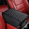 Car Center Console Armrest Protector, Plaid Pattern Car Armrest Protective