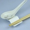 Ceramic Chopsticks Rest Rack Set of 6pcs,Chinese Style Dinner Spoon