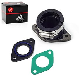 MOTO1988 Intake Manifold Boot & Gasket for Suzuki Ozark 250 LTF250 2002-2014 2x4 OEM 13110-05G01